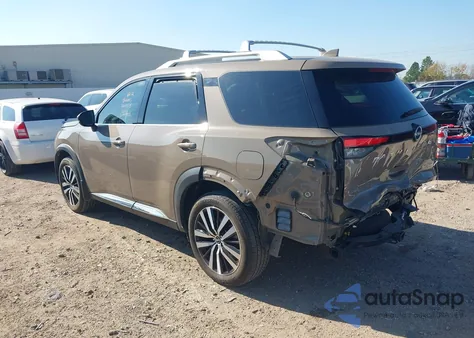 2024 Nissan Pathfinder Platinum Fwd from USA, damaged, VIN 5N1DR3DH6RC216824